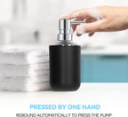 Black Bathroom Accessories Set 4 PCS, Black Bathroom Accessories