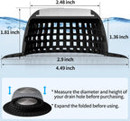 Shower Drain Hair Catcher Bathtub Drain Cover Sink Drain Protector