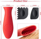 8 Pcs Kitchen Cleaning Set for Dish Cast Iron Pan Grill Skillet Pot Wok