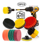 Electric Drill Brush Accessory Set for Automotive, Kitchen, and Bathroom Cleaning