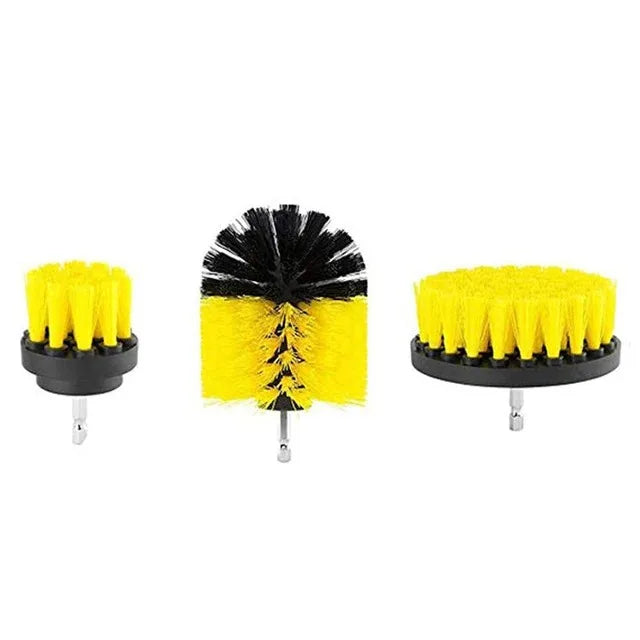 Electric Drill Brush Accessory Set for Automotive, Kitchen, and Bathroom Cleaning